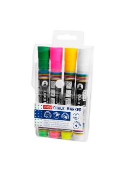 Marker kredowy 4 kolory EASY
