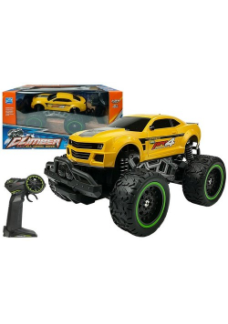 Auto Zdalnie Sterowane R/C Wysokie Koła Żółte
