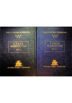 Wielka Historja Powszechna tom V Część 1 i 2 1938 r.