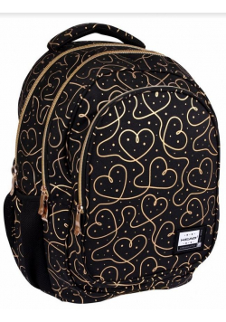 Plecak Head AB300 Golden Hearts ASTRA