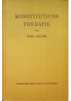 Konstitutions Therapie