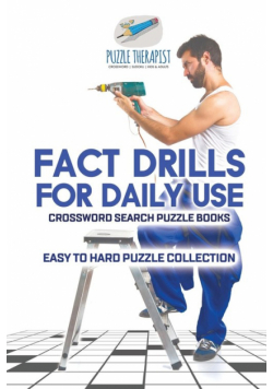 Fact Drills for Daily Use | Crossword Search Puzzle Books | Easy to Hard Puzzle Collection