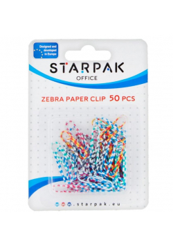 Spinacze zebra 28mm 50szt