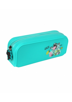 Saszetka silikonowa Disney Black Stitch zielona
