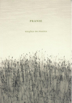 Pranie Książka do pisania