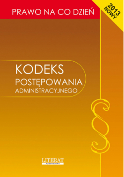 Kodeks postępowania administracyjnego 2013