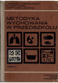 Metodyka wychowania w przedszkolu Część II