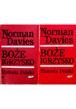 Boże igrzysko 2 tomy