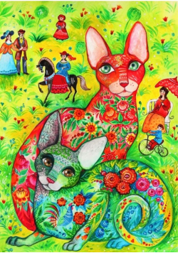 Puzzle 1500 Rosyjskie klimaty Oxana Zaika