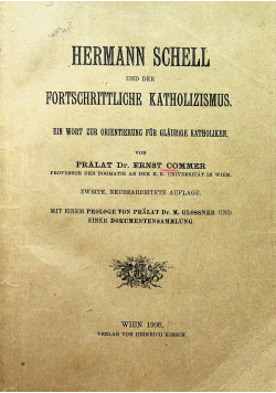 Fortschrittliche Katholizismus 1908r