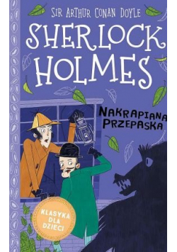 Sherlock Holmes nakrapiana przepaska
