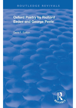Oxford Poetry by Richard Eedes and George Peele