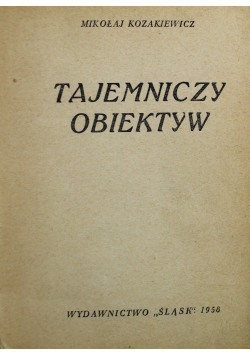Tajemniczy obiektyw