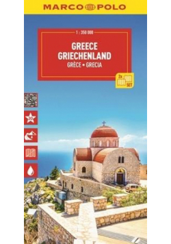 Mapa drogowa Grecja 1:350 000