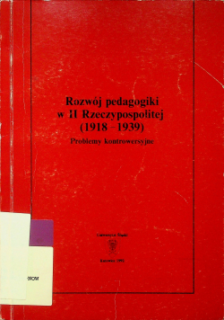 Rozwój pedagogiki w II Rzeczpospolitej 1918 1939
