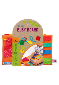 Busy Board gra edukacyjna 2 panele