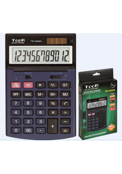 Kalkulator biurowy 12-pozycyjny TR-2266A TOOR