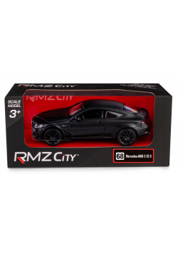RMZ City Mercedes-Benz C63 S AMG Coupe 2019 Matte czarny w skali 1:35