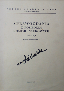 Sprawozdania z posiedzeń komisji naukowych