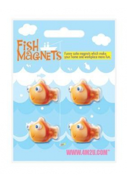 Mini Magnesy - Rybki 4M