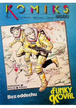 Komiks Bez oddechu Zeszyt Nr 1 / 87
