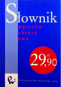 Słownik wyrazów obcych