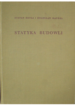 Statyka Budowli