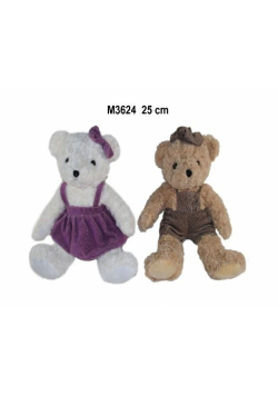 Miś w ubranku 25cm MIX