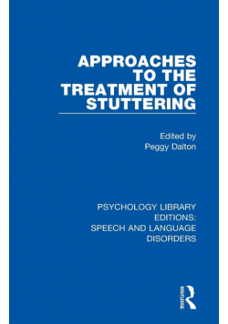 Approaches to the Treatment of Stuttering
