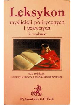 Leksykon myślicieli politycznych i prawnych
