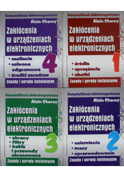 Zakłócenia w urządzeniach elektrycznych Tom I do IV