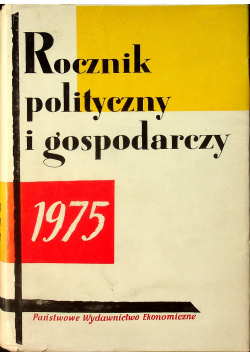 Rocznik polityczny i gospodarczy 1975