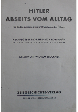 Hitler abseits vom alltag 1937 r