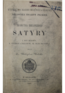 Satyry 1889 r.