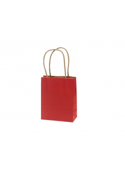Torba prezentowa mini Eko czerwona