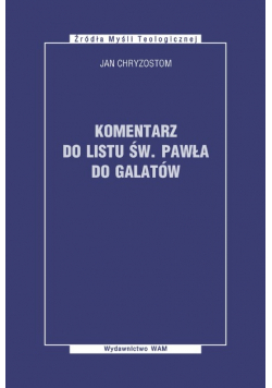 Komentarz do listu św Pawła do Galatów