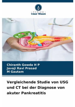 Vergleichende Studie von USG und CT bei der Diagnose von akuter Pankreatitis