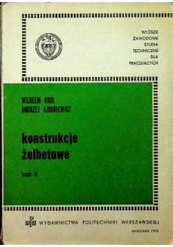 Konstrukcje żelbetowe część IV