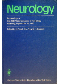 Neurology: Proceedings of the XIIIth World Congress of Neurology Hamburg