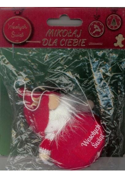Dekoracja BN - Wesołych Świąt Mikołaj