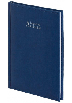 Kalendarz akademicki A5 2021/2022 Vivella granat