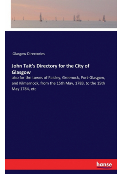 John Tait's Directory for the City of Glasgow
