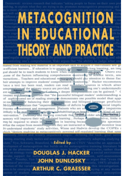 Metacognition in Educational Theory and Practice