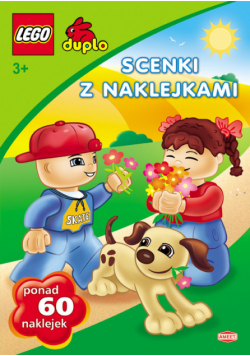 Lego duplo.  Scenki z naklejkami