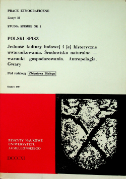 Polski spisz zeszyt 22