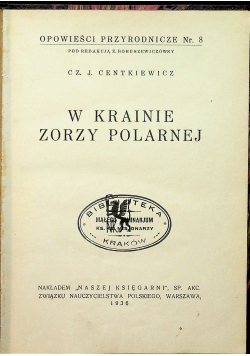 W krainie zorzy polarnej 1936r