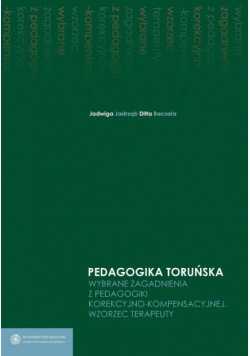 Wybrane zagadnienia z pedagogiki korekcyjno-kompensacyjnej Wzorzec terapeuty