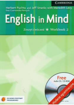 Levy Meredith - English in Mind 2 ćwiczenia z płytą CD
