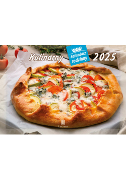 Kalendarz 2025 rodzinny WL01 Kulinarny