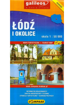 Łódź i okolice. Mapa turystyczna 1: 50 000